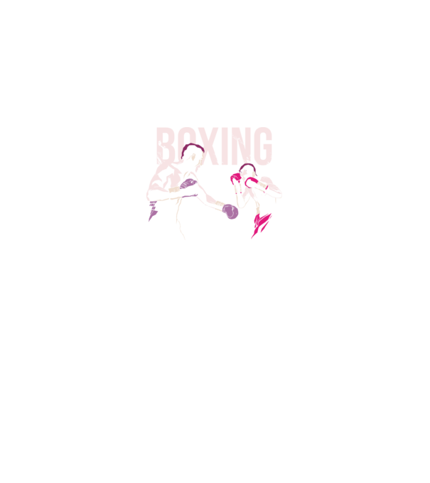 Boxing model gri pe tricou