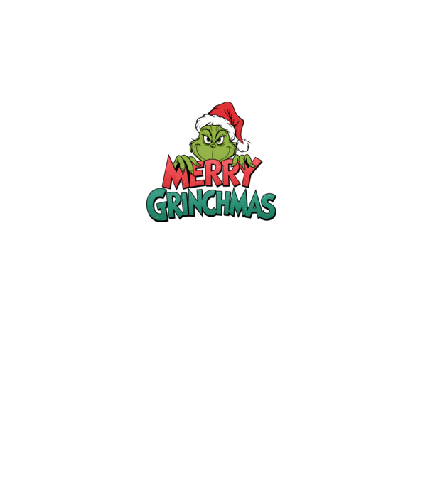 Merry Grinchmas model gri pe tricou