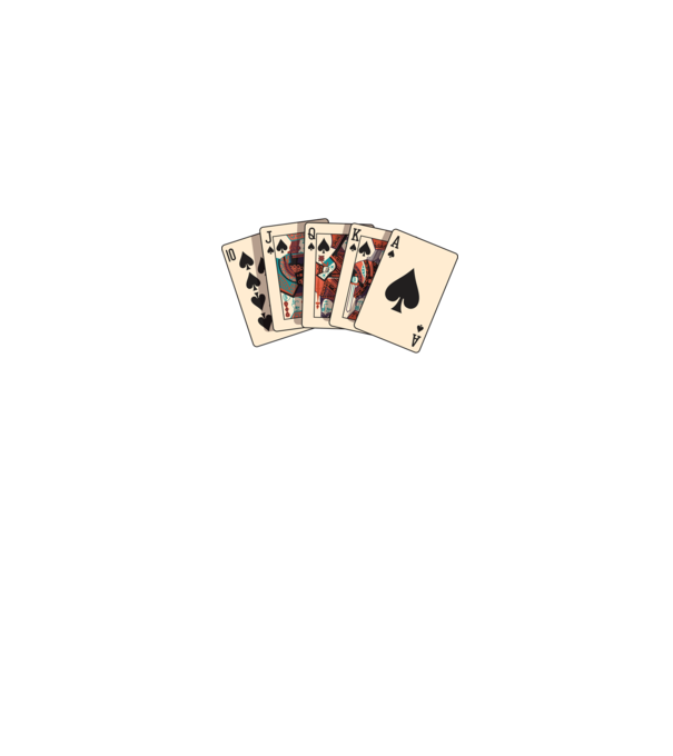 Poker All in model negru pe tricou