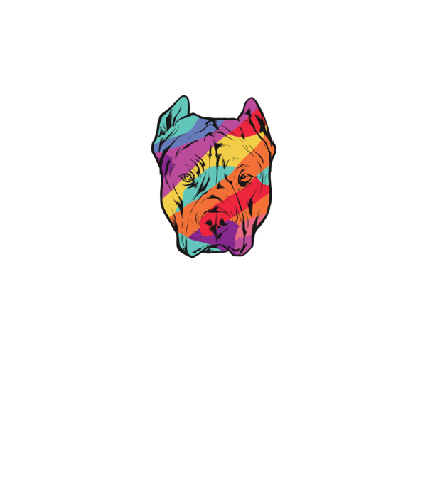 Cap colorat Pitbull model gri pe tricou