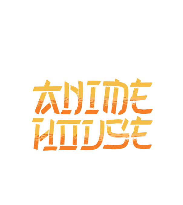 Anime House model negru pe tricou