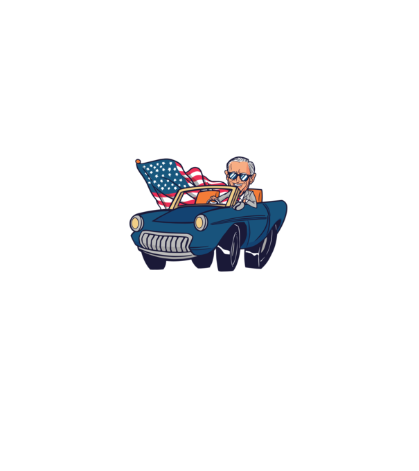 'Ridin'' with Biden - SUA 2020 alegeri' model albastru regal pe tricou