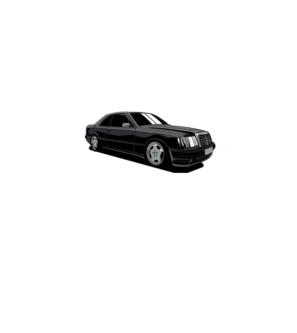 Mercedes model turcoaz pe tricou