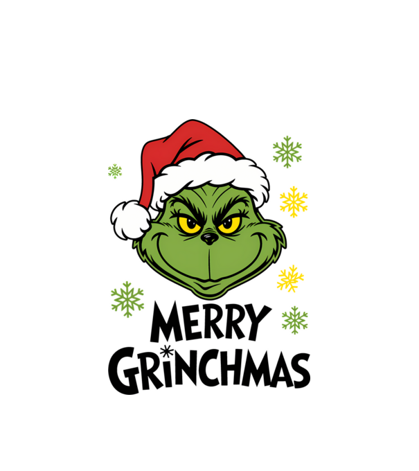 Merry Grinchmas Alb model alb pe tricou