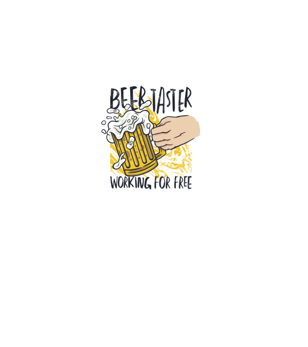 Degustare de bere model gri pe tricou