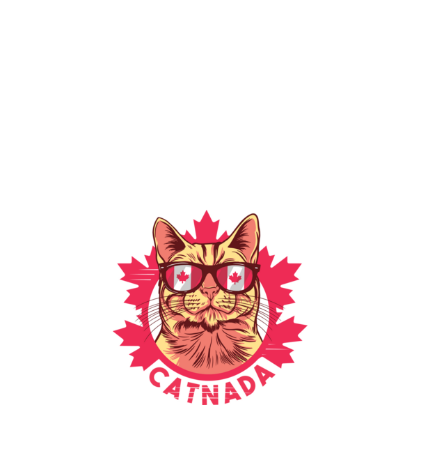 Catnada model alb pe tricou