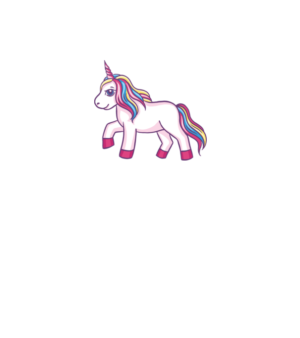 Unicorn drăguț model gri pe tricou