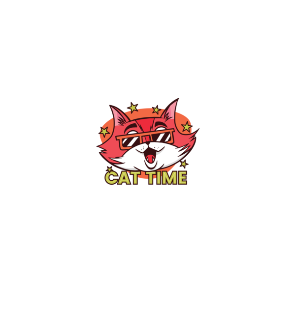 Cat Time Momentul pisicii model gri pe tricou