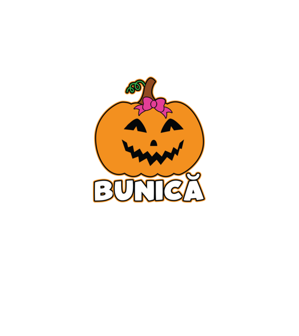 bunică model negru pe tricou