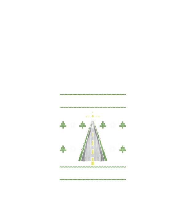 Flying Home for Christmas Pulover urât model negru pe tricou