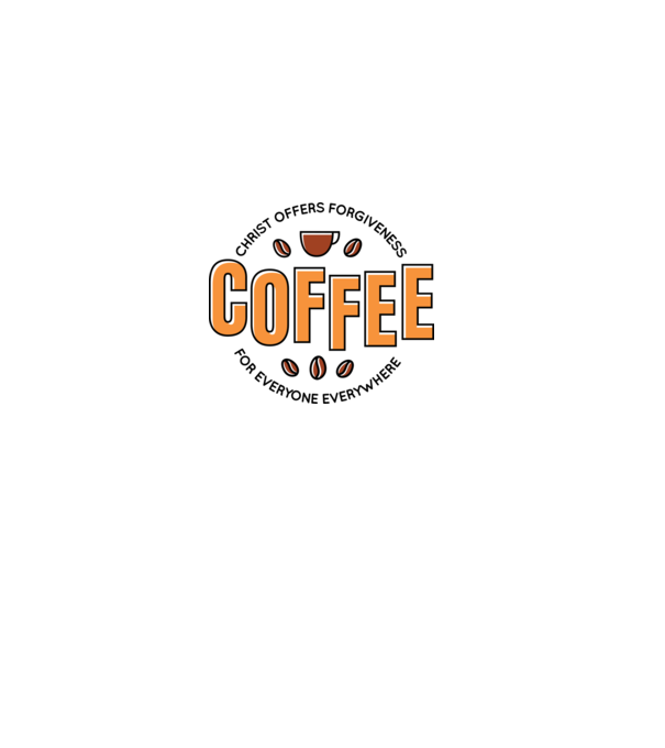 Cafea Iertare model gri pe tricou