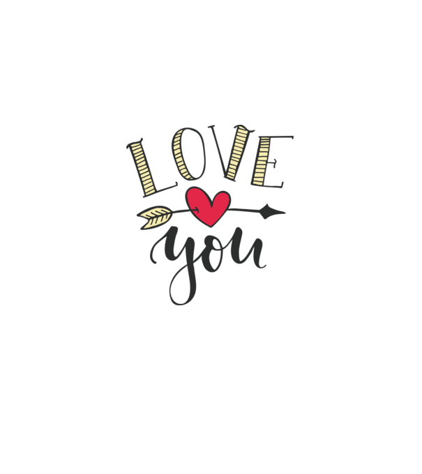 'Te iubesc tricou pentru Valentine''s Day' model alb pe tricou