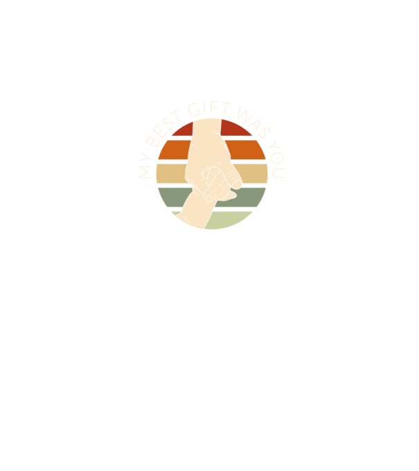 My Best Gift Was You model negru pe tricou