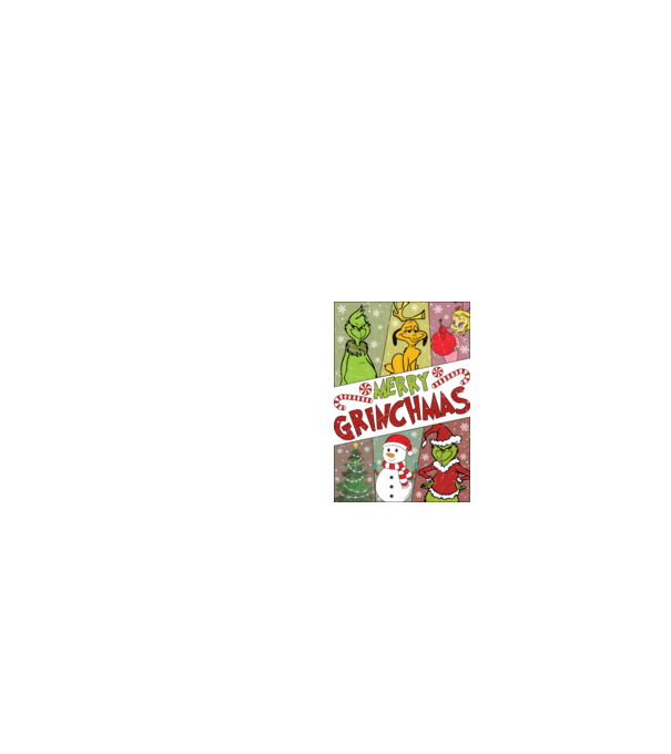 Merry Grinchmas - Grinch model negru pe tricou