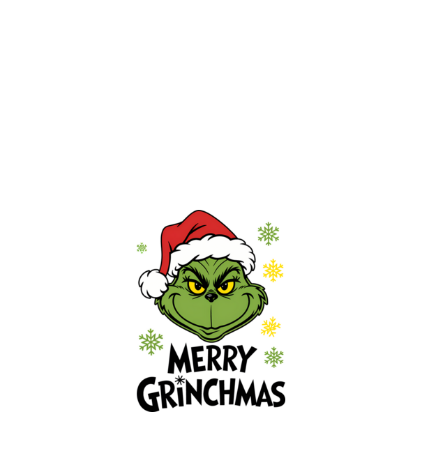 Merry Grinchmas Alb model alb pe tricou