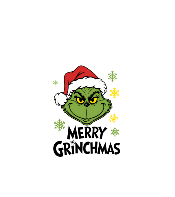 Merry Grinchmas Alb model alb pe tricou