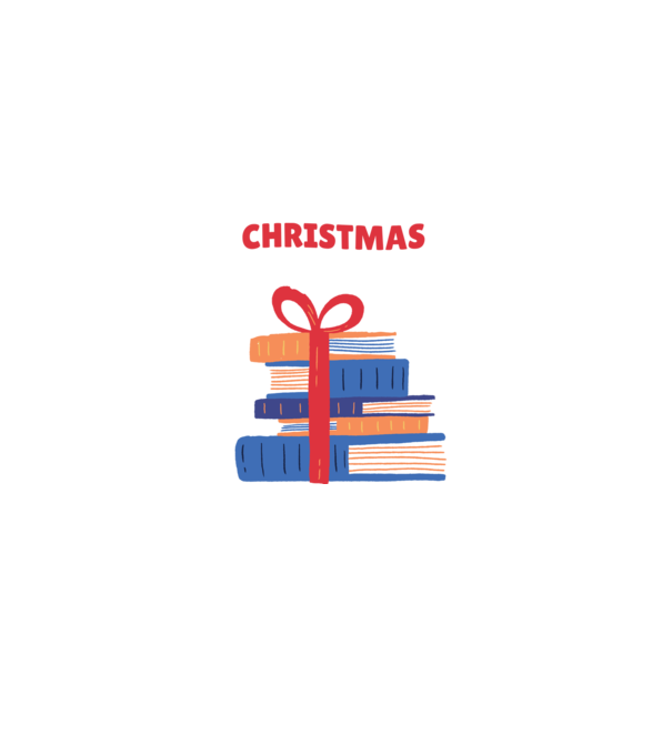 All I want for Christmas is Books tricou cu cărți model negru pe tricou