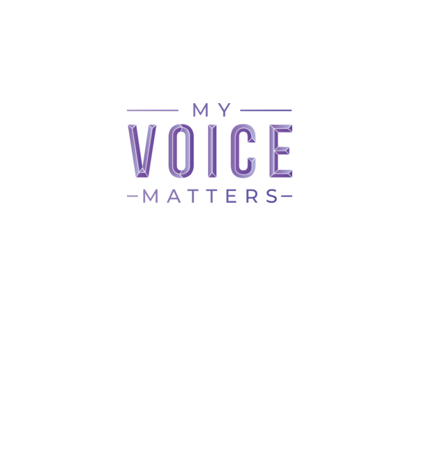 My Voice Matters de Ziua Femeii model alb pe tricou