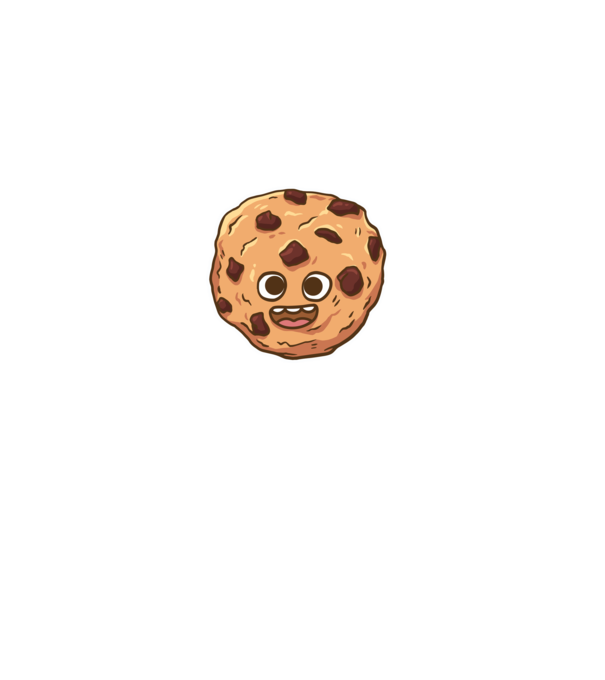 Cookie drăguț model gri pe tricou