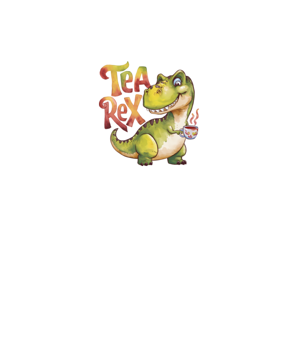 Tea Rex model galben neon pe tricou