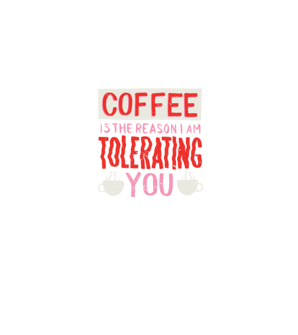 Cafeaua este motivul pentru care încă te mai suport model albastru jeanși pe tricou