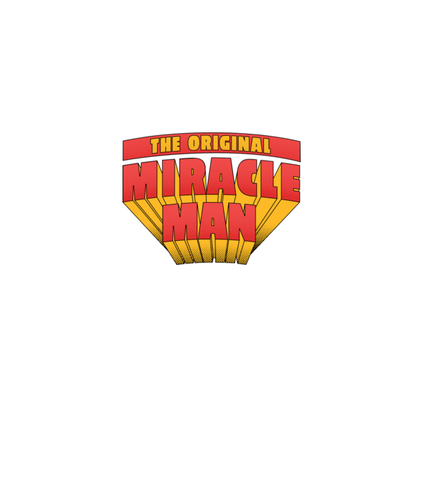 The Original Miracle Man model negru pe tricou