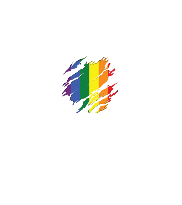 Steag LGBTQ model gri pe tricou