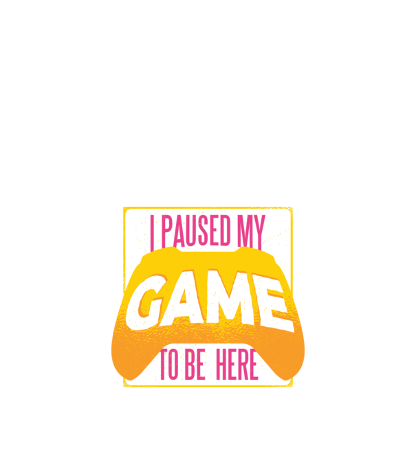 I paused my game to be here tricou amuzant Gamer model negru pe tricou