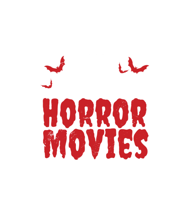 Eat Sleep Horror Movies Repeat model alb pe tricou