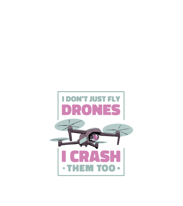 Tricou drone model alb pe tricou