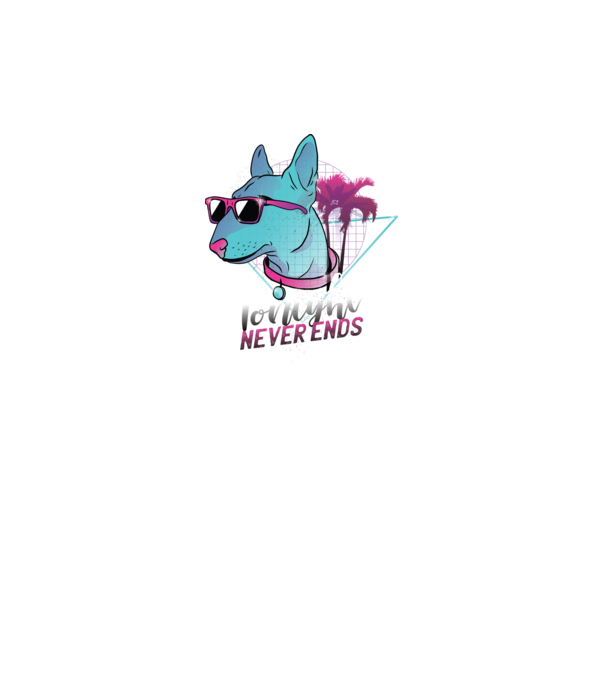 Bullterrier Neon Retro tricou amuzant model gri pe tricou