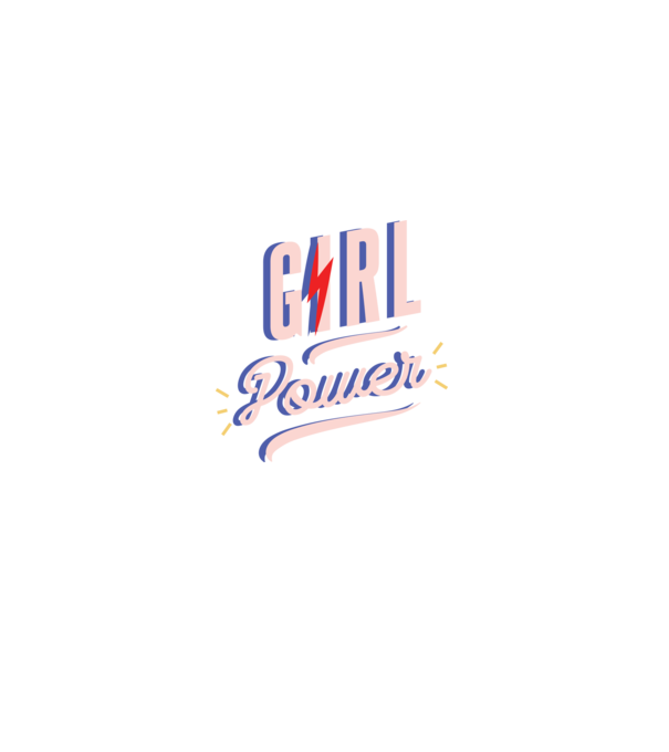 Girl Power de Ziua Femeii model negru pe tricou