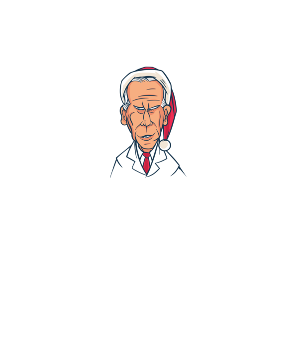 Crăciun Biden model turcoaz pe tricou