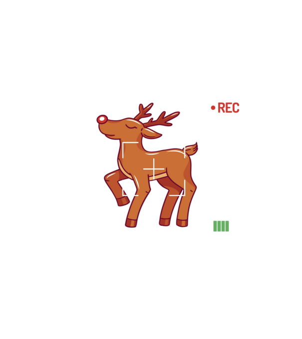 Most likely to shoot the reindeer tonight model nisipiu pe tricou