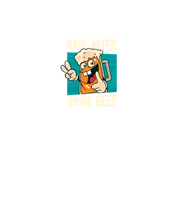 Save water, drink beer tricou amuzant bere model gri pe tricou