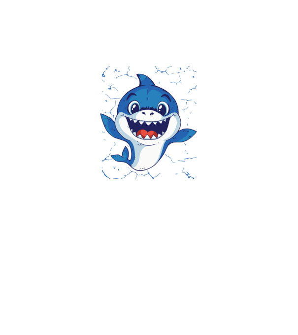 Baby Shark tricou drăguț cu rechin model gri pe tricou