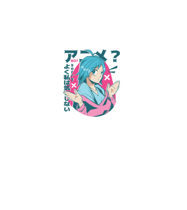 Tricou Anime model nisipiu pe tricou