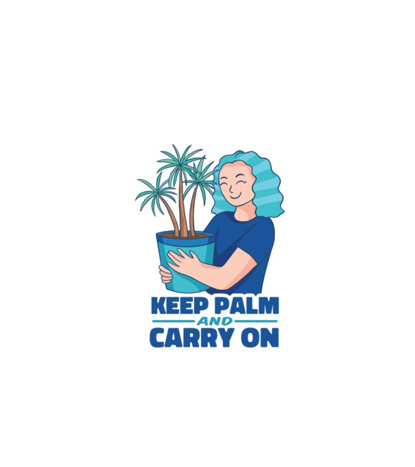 Keep Calm and Carry On model alb pe tricou