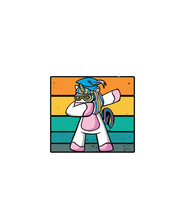 Absolvită grădiniță model alb pe tricou