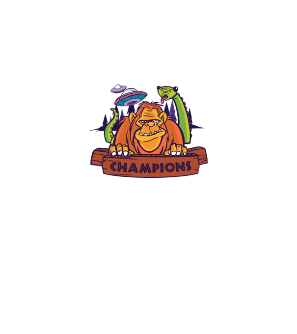 Campioni Social Distancing model negru pe tricou