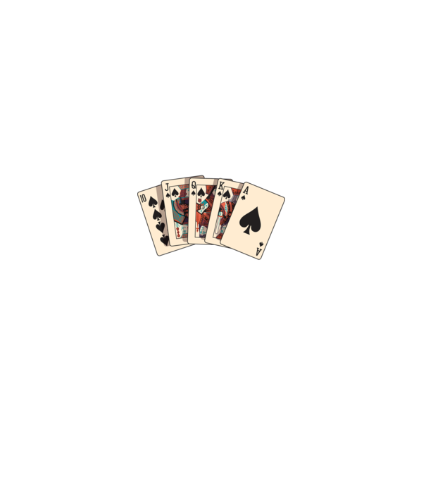 Poker All in model negru pe tricou