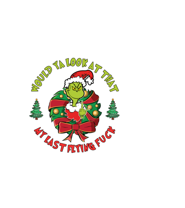 Would ya look at that - Grinch model negru pe tricou