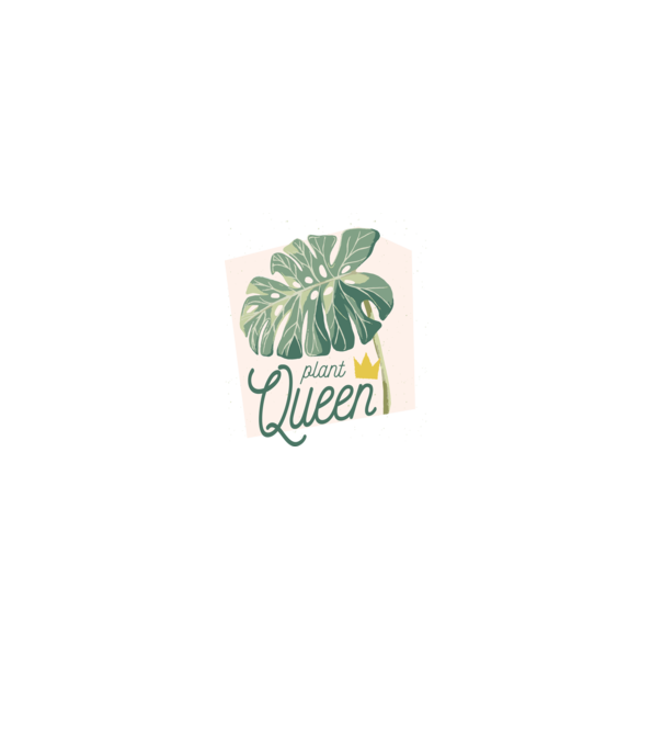 Plant Queen model gri pe tricou