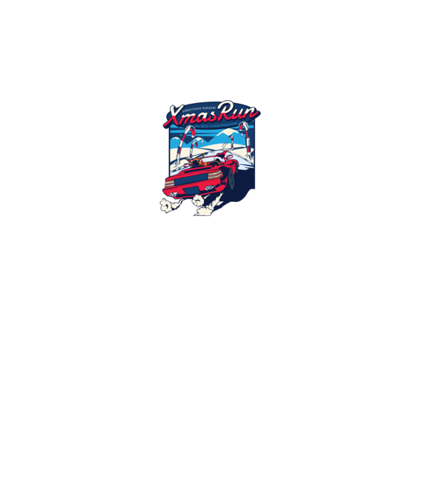 Xmas Outrun Retro Jucărie Crăciun model negru pe tricou