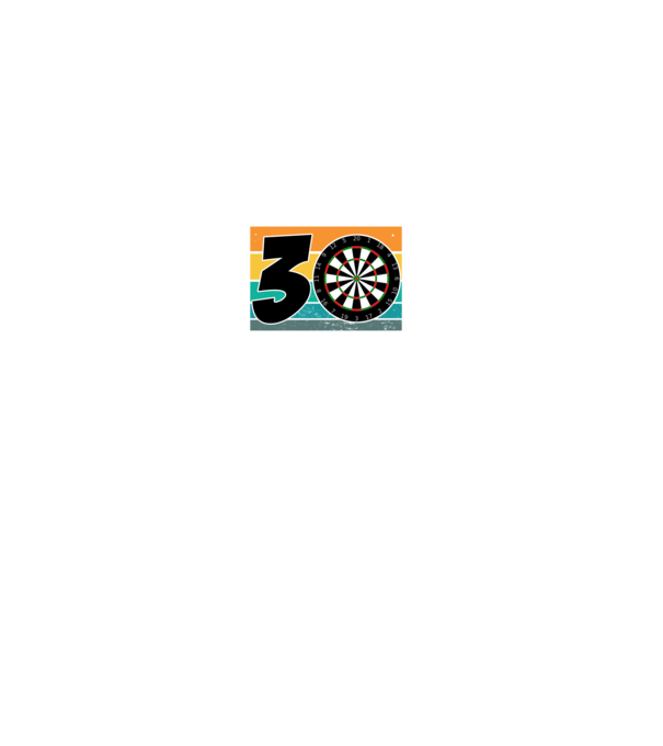 'I''m not 30 I''m double 15 darts birthday' model gri pe tricou