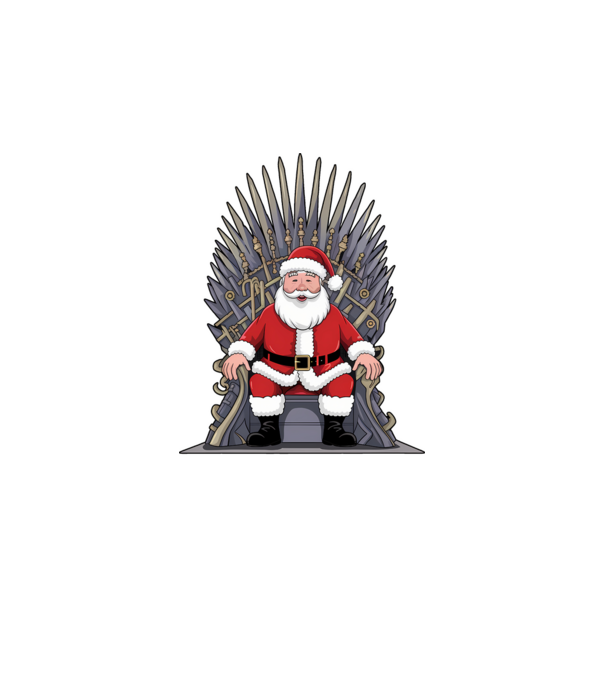 Christmas is Coming Negru model alb pe tricou