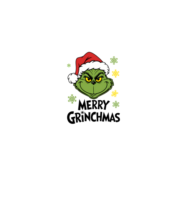 Merry Grinchmas Alb model alb pe tricou