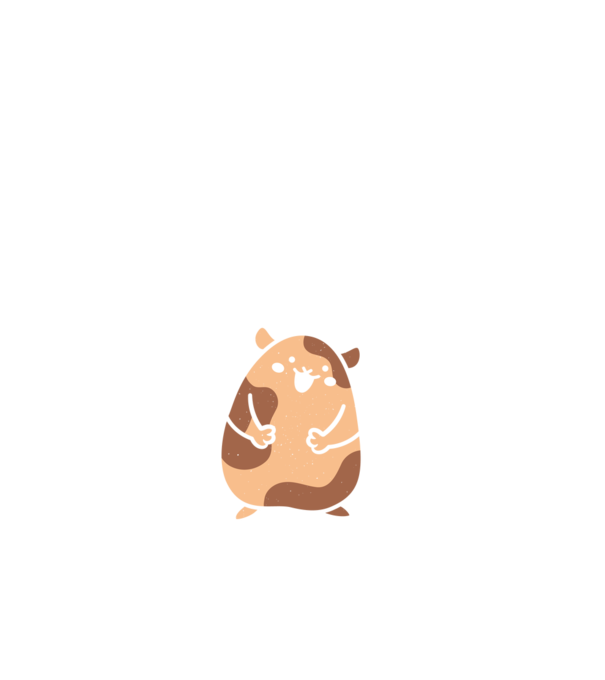 Cea mai bună mamă Hamster model alb pe tricou