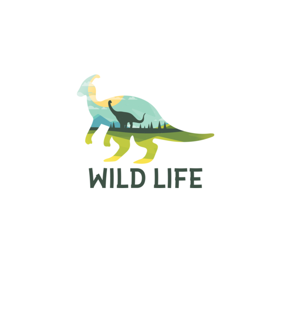 Dinosaur model turcoaz pe tricou