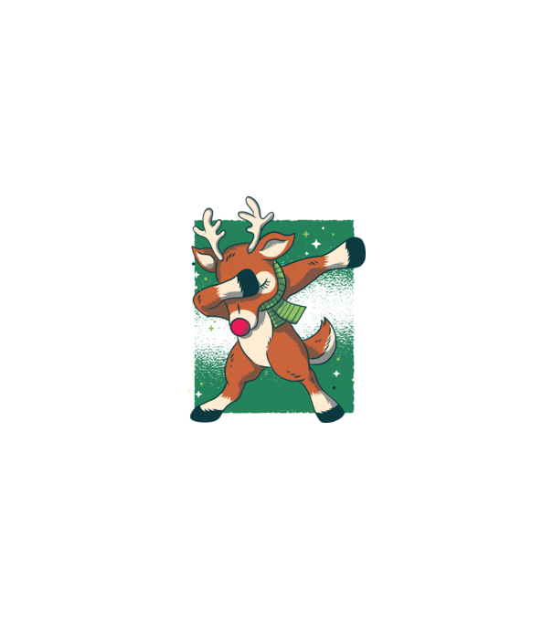 Rudolph DAB model nisipiu pe tricou